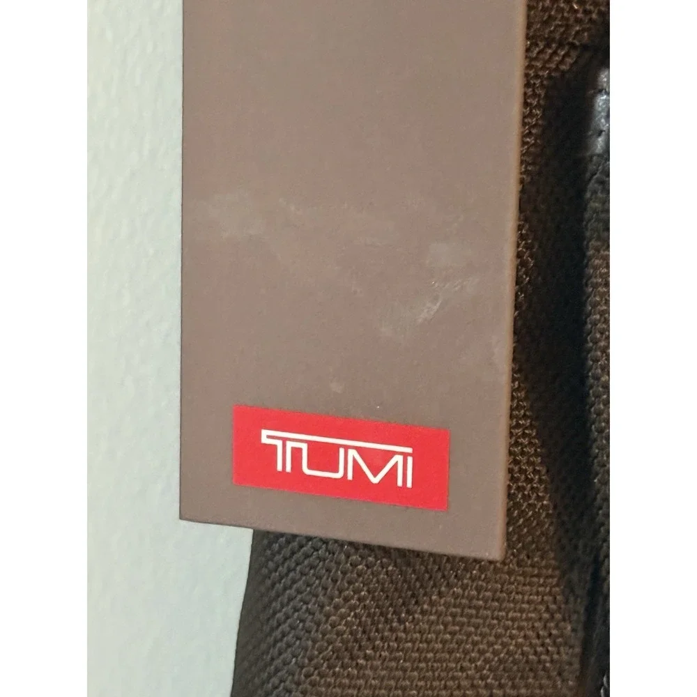 Tumi Luke Roll-Top Black Backpack  FXT Ballistic Nylon Style 222388HK2 NWT